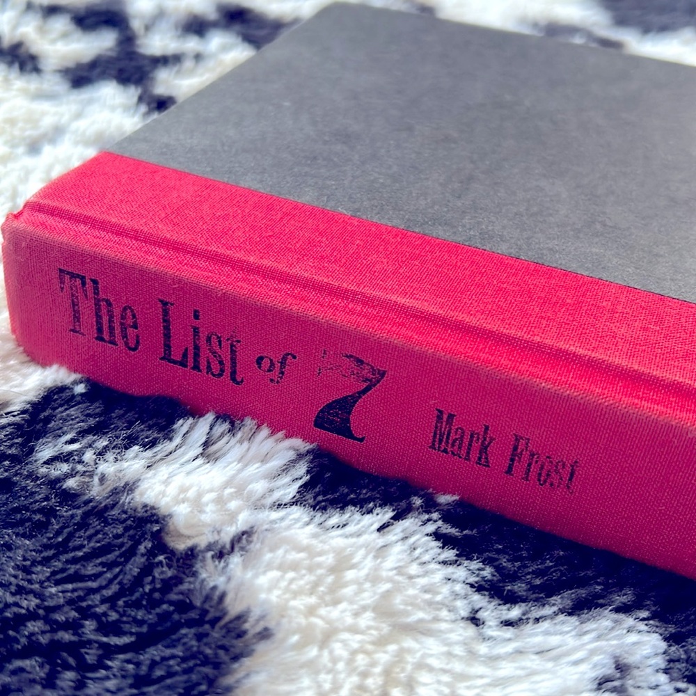 The List of 7 by Mark Frost - Hardcover Book